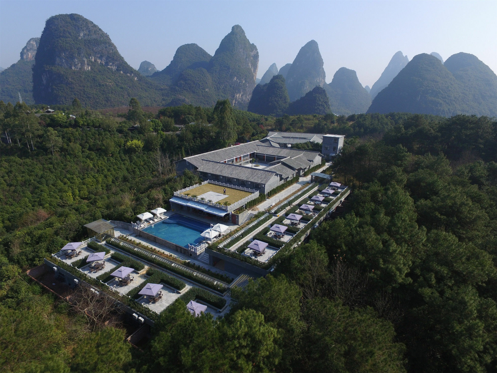 Yangshuo Mountain Top Retreat ภายนอก รูปภาพ